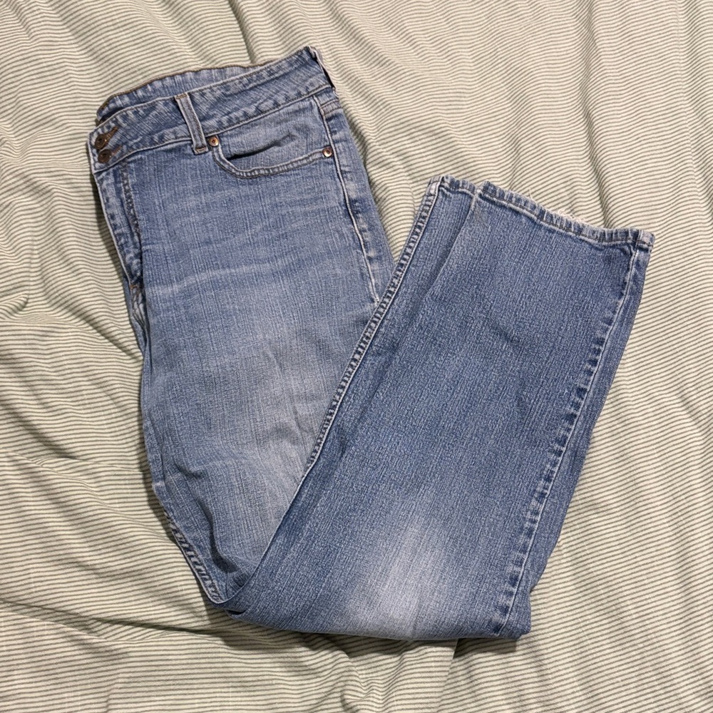 Levi's Slender Straight 526 Blue Jeans Denim